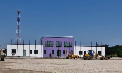 Primarul Gentea a verificat stadiul lucrărilor la noua bază sportivă din Prundu