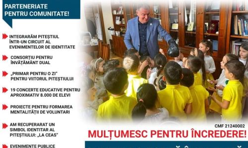 Primarul Cristian Gentea, parteneriate pentru comunitate
