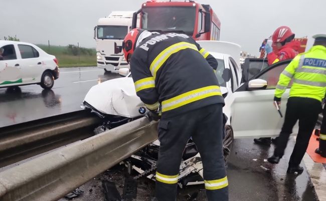 ACUM! Accident MORTAL pe A1! Tânăr MORT pe loc