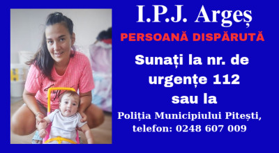 ALARMĂ în Argeș! O mamă și fetița ei au DISPĂRUT