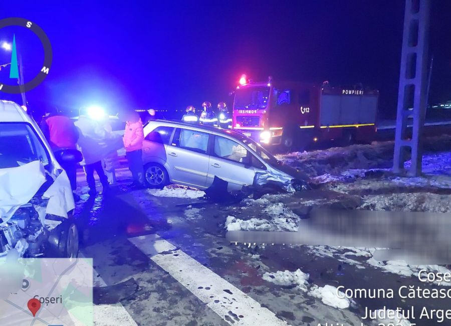 ACUM! Accident cu DOUĂ VICTIME în Argeș!