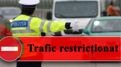 Trafic RESTRICȚIONAT în zona Podul Viilor!