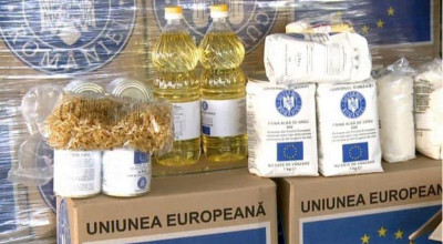 În Piteşti începe distribuirea ajutoarelor alimentare de la UE