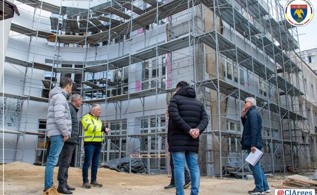 Veşti excelente privind lucrările derulate la Spitalul Judeţean Argeş