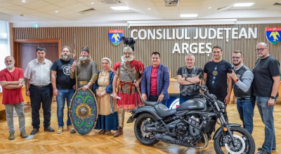 Spectacol de zile mari în orașul Topoloveni