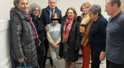 Cristian Gentea, surpriză pentru doi copii care și-au pierdut și părinții și bunicii care îi creșteau