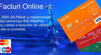 Alege să primești factura emisă de Societatea Apă Canal 2000 SA exclusiv online, în format electronic, și ne ajuți să contribuim la protejarea naturii!