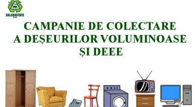 Săptămâna aceasta are loc campania de colectare GRATUITĂ a deșeurilor voluminoase și DEEE, în Pitești!