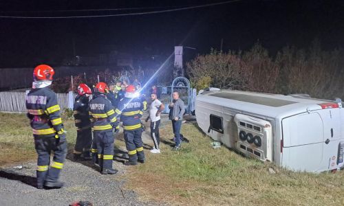 Toate cele nouă victime ale accidentului din Dâmbovița au fost tratate la Spitalul Județean Argeș