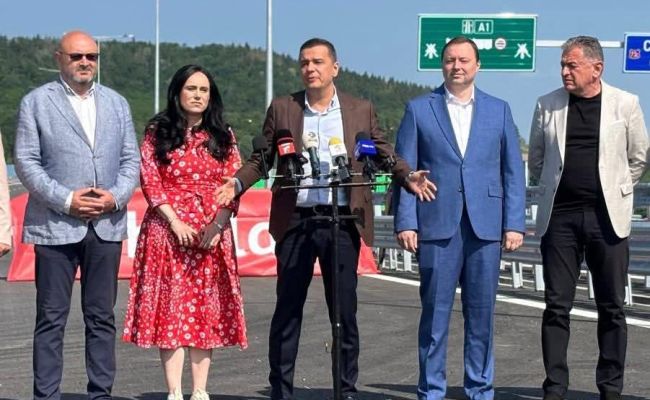 Autostrada Pitești - Sibiu: Încă un tronson dat în folosință în Argeș, cu 3 luni mai devreme!