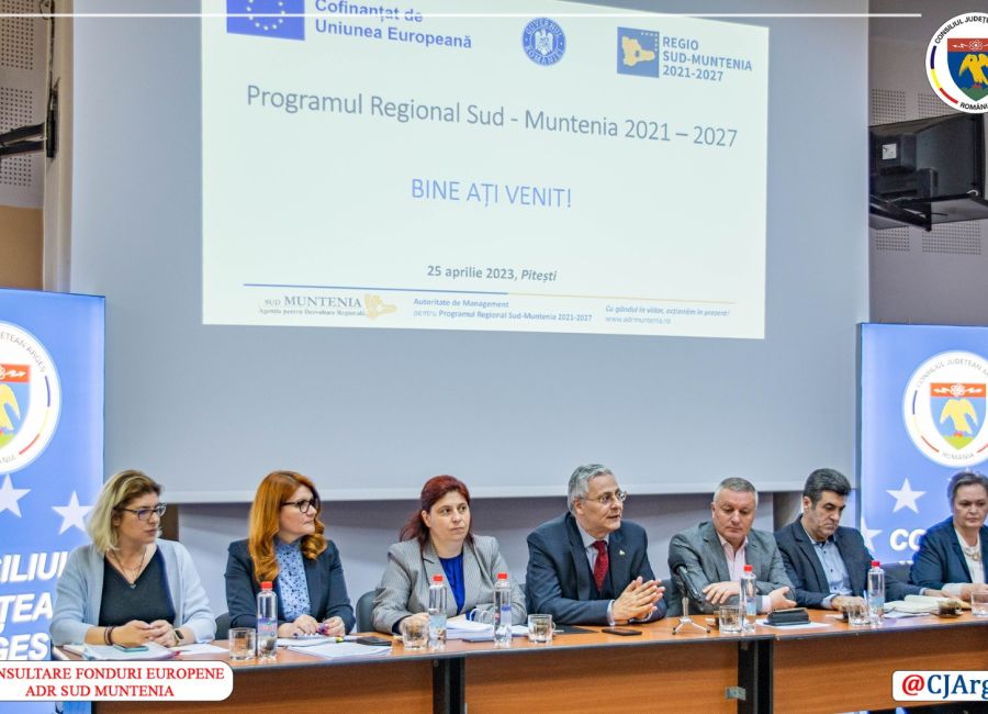 Oportunitățil de finanțare din Programul Regional Sud-Muntenia 2021-2027