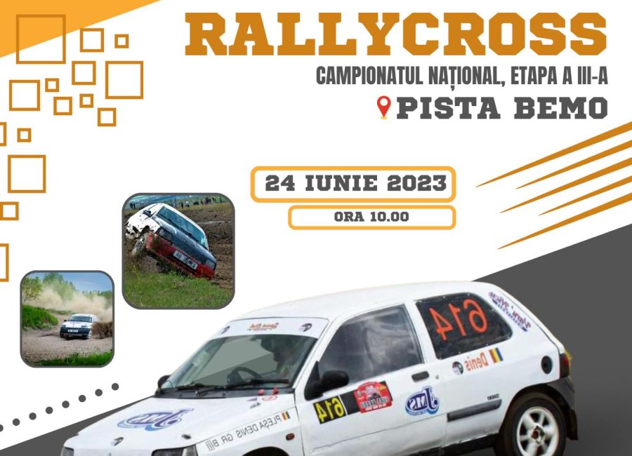 Concurs de rallycross la Mioveni