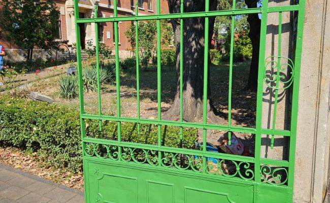 Porțile Colegiului Național "I.C.Brătianu" au fost reabilitate