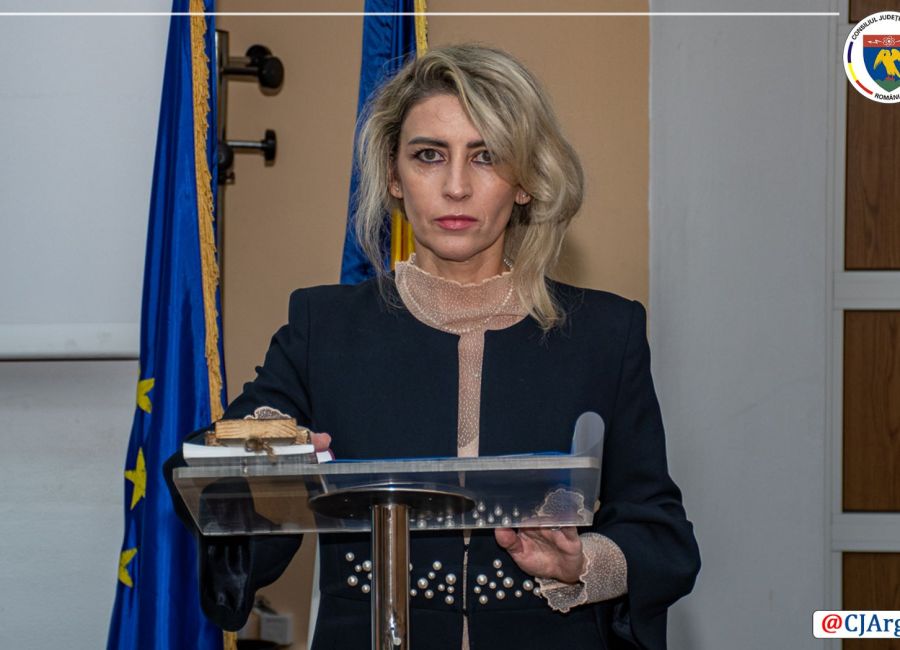 Marina Monalisa Ioniță a depus jurământul în calitate de consilier județean