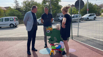 Primarul Cristian Gentea, investiţii pentru viitor! Două noi locuri de joacă MODERNE