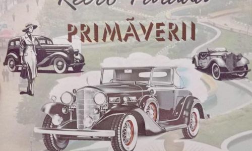 În Piaţa Primăriei din Piteşti, Retroparada Primăverii