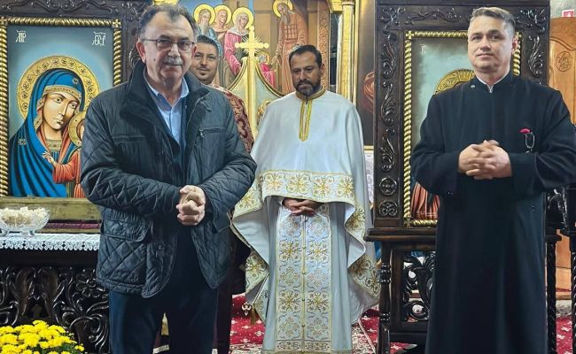 A fost marcat hramul mănăstirii Vietoși