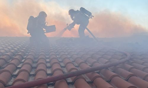 ACUM! Incendiu la un LOCAL din Argeș!