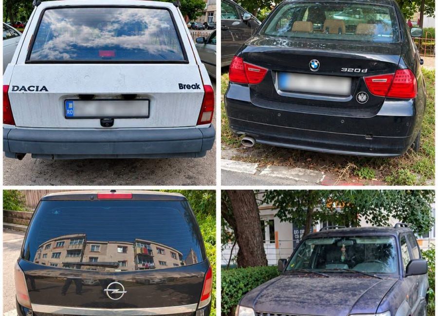 Acțiuni pentru identificarea și ridicarea vehiculelor abandonate în Mioveni