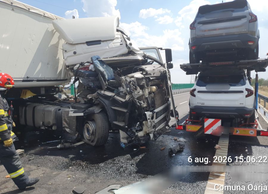 ACUM! Accident GRAV în Argeș! Trafic BLOCAT!