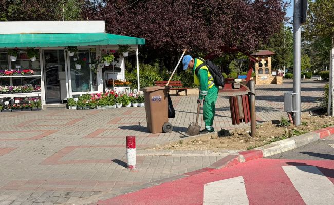 Echipele Servicii Edilitare pentru Comunitate Mioveni, ample acțiuni de ecologizare!