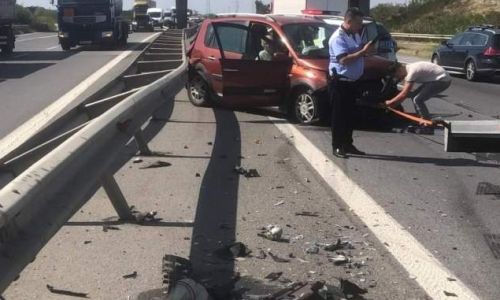 ACUM! Accident GRAV pe A1!