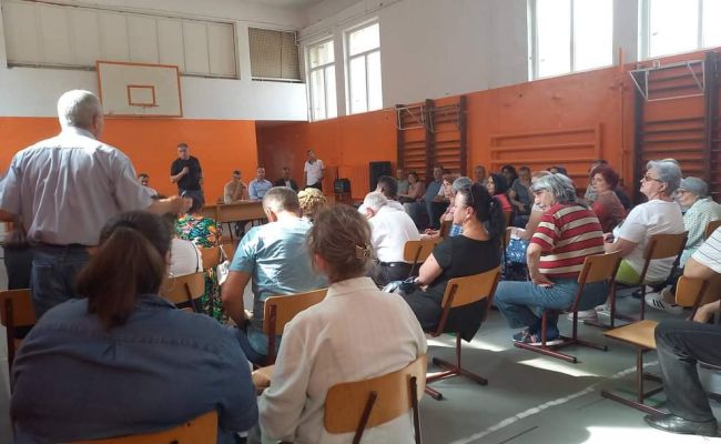 Primarul Gentea, întâlnire cu piteștenii din Nord, Nicolae Bălcescu și Eremia Grigorescu
