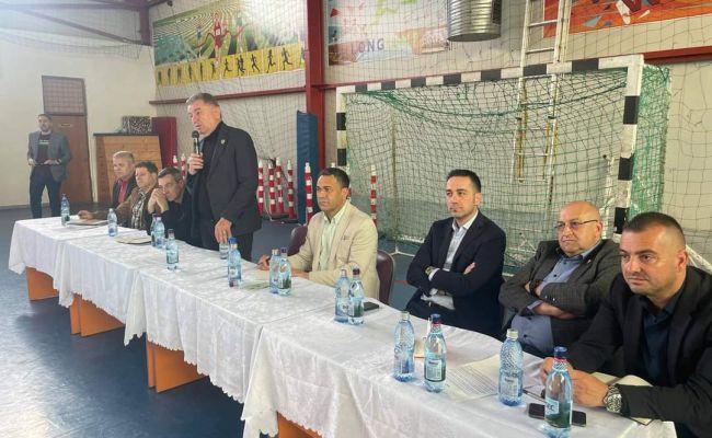 Primarul Gentea, întâlnire cu piteștenii din Banat și Exercițiu