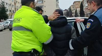 Traficant de droguri prins în flagrant!