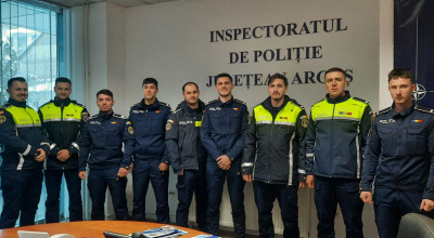 Nouă polițiști încadrați ca ajutoare de șef de post în județul Argeș