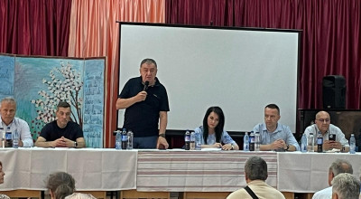 Primarul Cristian Gentea, o noua întâlnire cu cetăţenii din Craiovei și Războieni