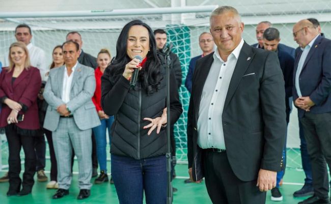 O sală modernă de sport a fost inaugurată în comuna Oarja!