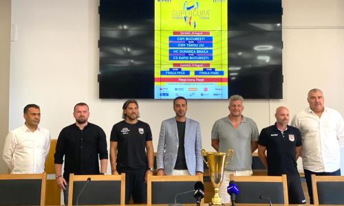 La Piteşti se va juca Supercupa României la handbal feminin