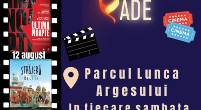 FilmFest – seri de film open-air, în Parcul „Lunca Argeșului”!