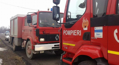 ACUM! INCENDIU într-un apartament din Argeș