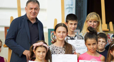 Momente emoționante în Piața Primăriei