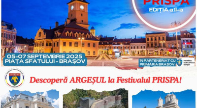 Consiliul Județean Argeș participă la Festivalul PRISPA de la Brașov!