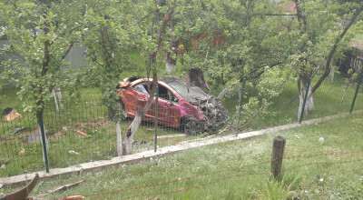 Accident GRAV în Argeș! O tânără a fost RĂNITĂ!