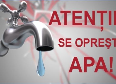 Timp de două zile se opreşte furnizarea apei potabile într-o comună din Argeş