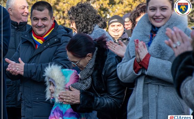 Conducerea CJ Argeş a luat parte la manifestările prilejuite de Ziua Unirii Principatelor