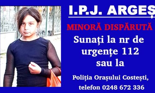 ALERTĂ în Argeș! Un COPIL a DISPĂRUT