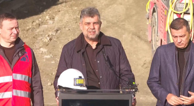 Marcel Ciolacu, în Argeș: "Nu va exista să nu avem bani pentru infrastructură"