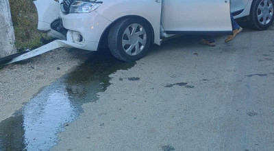 ACUM! Accident cu DOUĂ MAȘINI lângă Pitești!