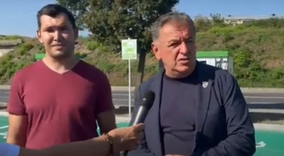 Cristian Gentea a INAUGURAT noile staţii electrice! 200 de maşini se pot încărca pe zi