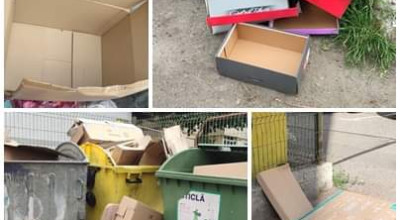 Recomandări pentru depozitarea corectă a deșeurilor din HÂRTIE/CARTON la platformele de colectare!