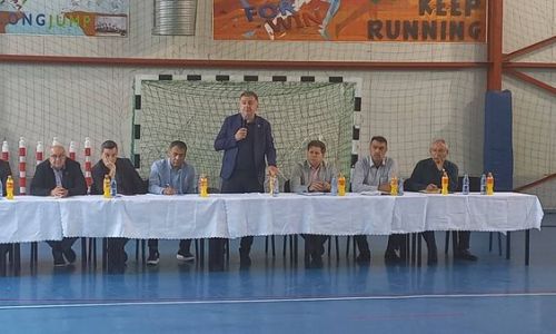Primarul Gentea s-a întâlnit cu piteştenii din Banat şi Exerciţiu