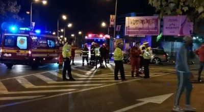 ACUM! Motociclist, ACCIDENT în Pitești
