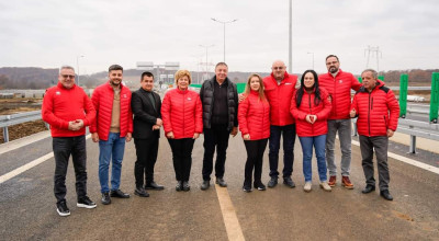 O nouă reușită a echipei PSD: 20 de kilometri din Drumul Expres Pitești - Craiova, dați în folosință începând de astăzi!