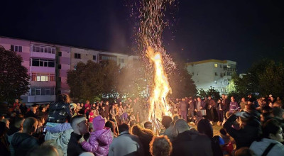La Mioveni a fost aprins Focul lui Sumedru