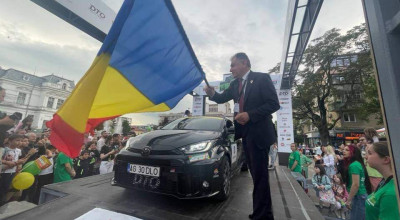 Primarul Cristian Gentea a dat startul festiv în Raliul Argeșului